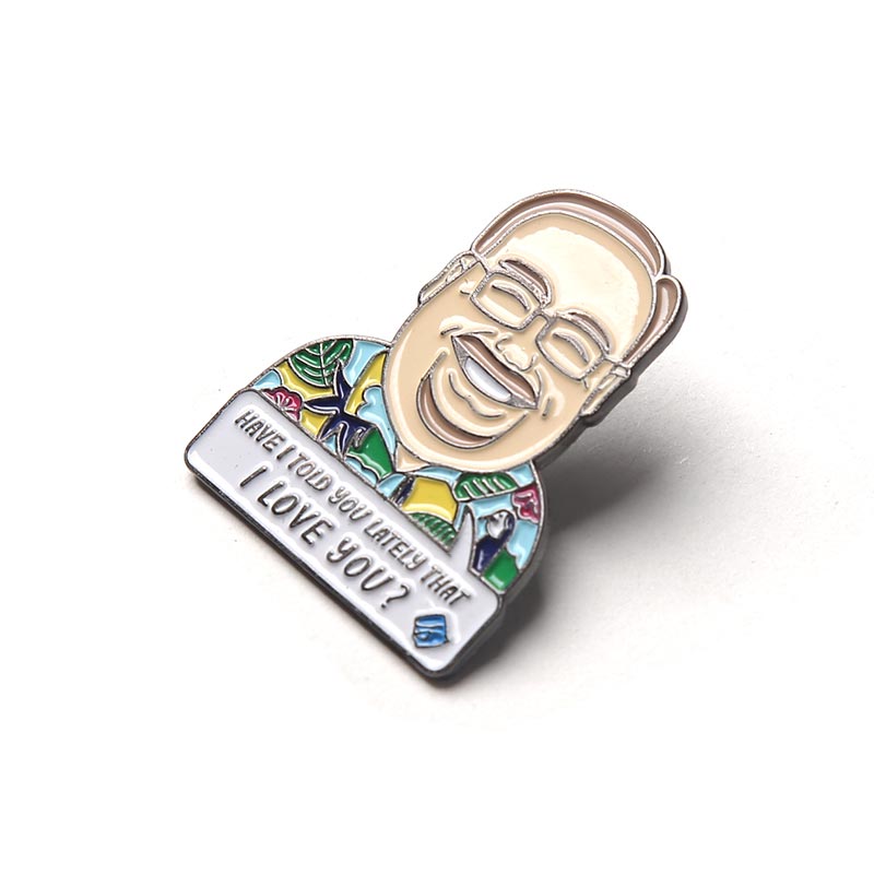 Cartoon Character Badge