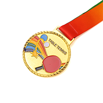 Imitation Oil Colored Medal