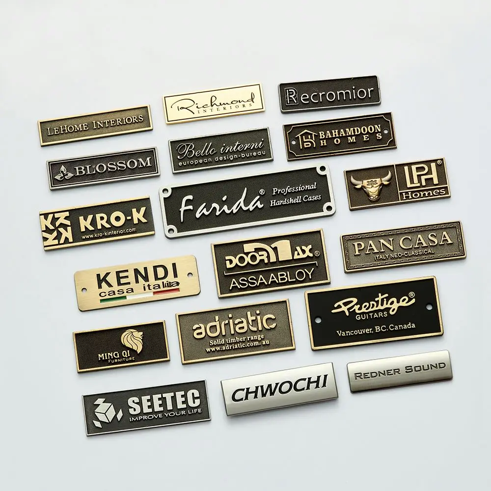 Anodized Business Metal Signs