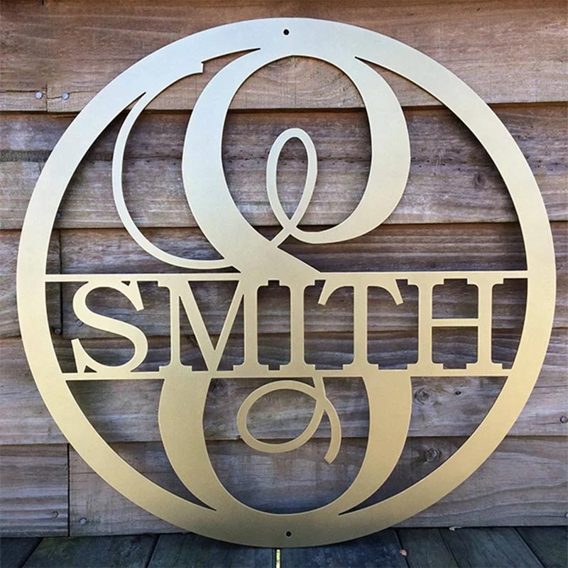 Retail Stainless Steel Metal Logo