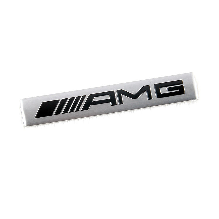 Equipment metal nameplate and emblem