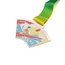 Imitation Oil Colored Medal