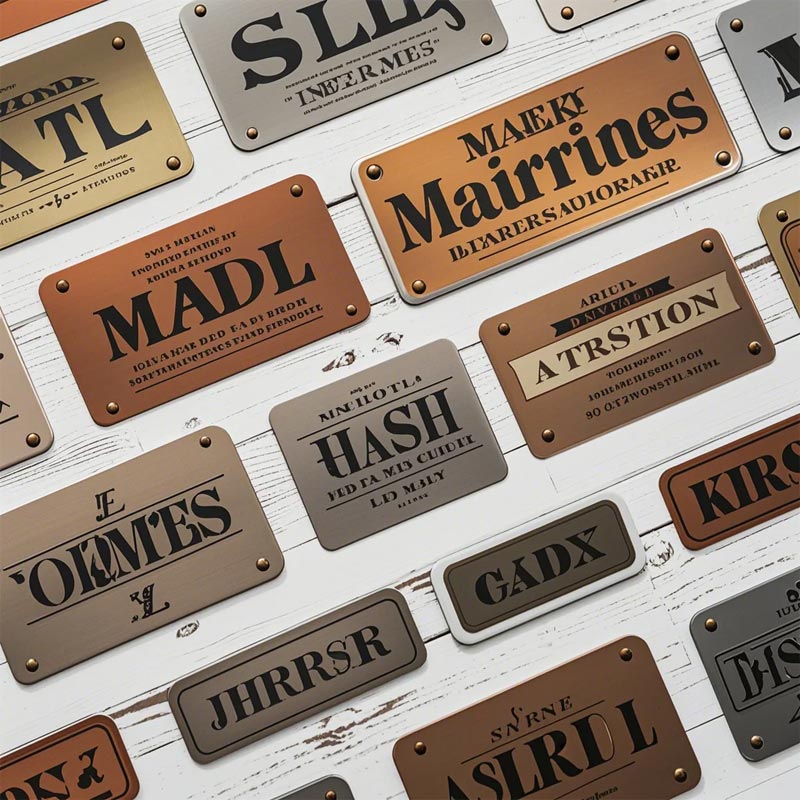 Self Adhesive Engraving Sign Plastic