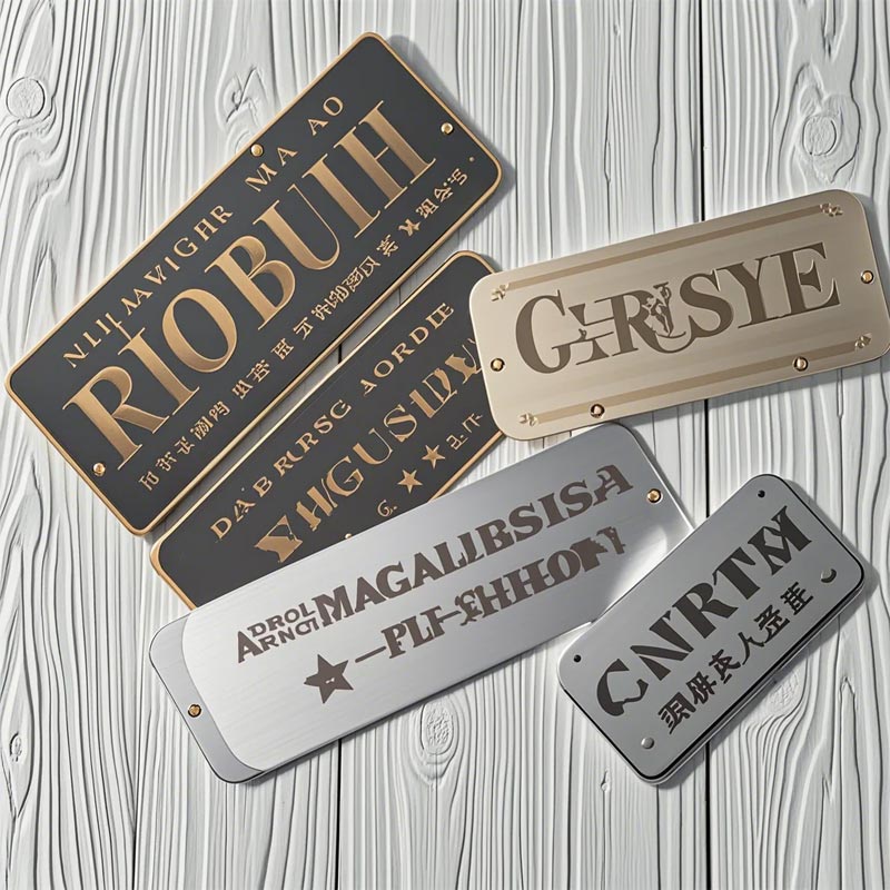 Self Adhesive Engraving Sign Plastic