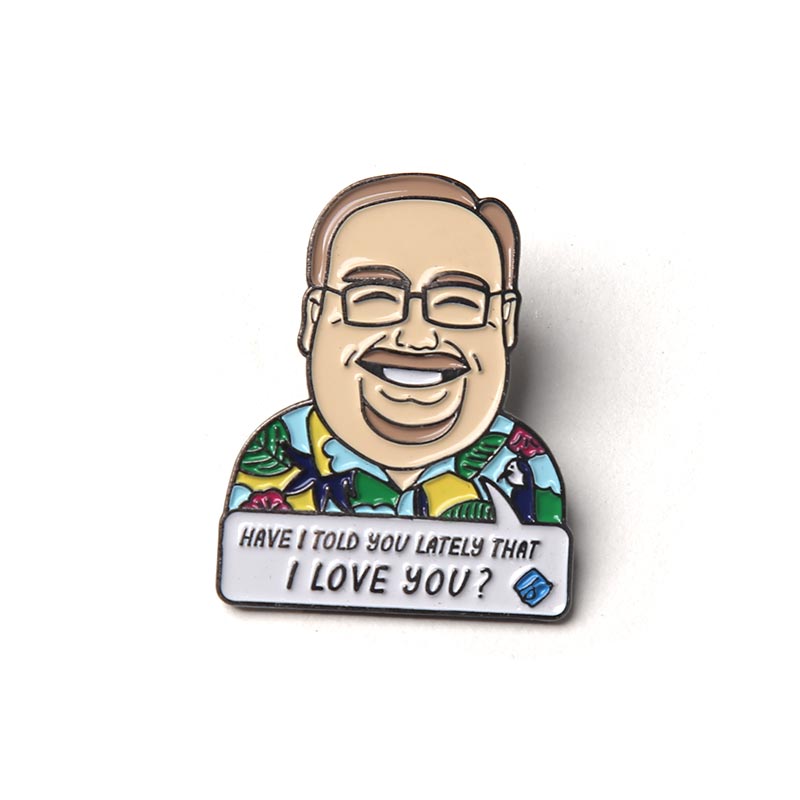 Cartoon Character Badge