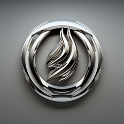ABS Car Badge 3D Logo