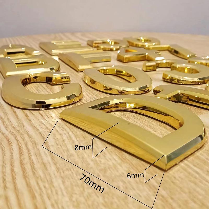 3d Abs Letters Car Emblem