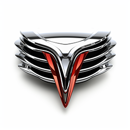 ABS Car Badge 3D Logo