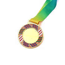 Gold Plated Classic Wheat Spike Medal