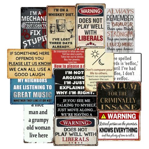 the Metal Art Advertising Signs