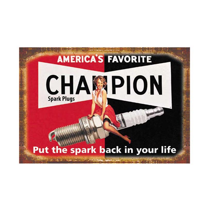 Metal Sign Emboss Enamel Metal