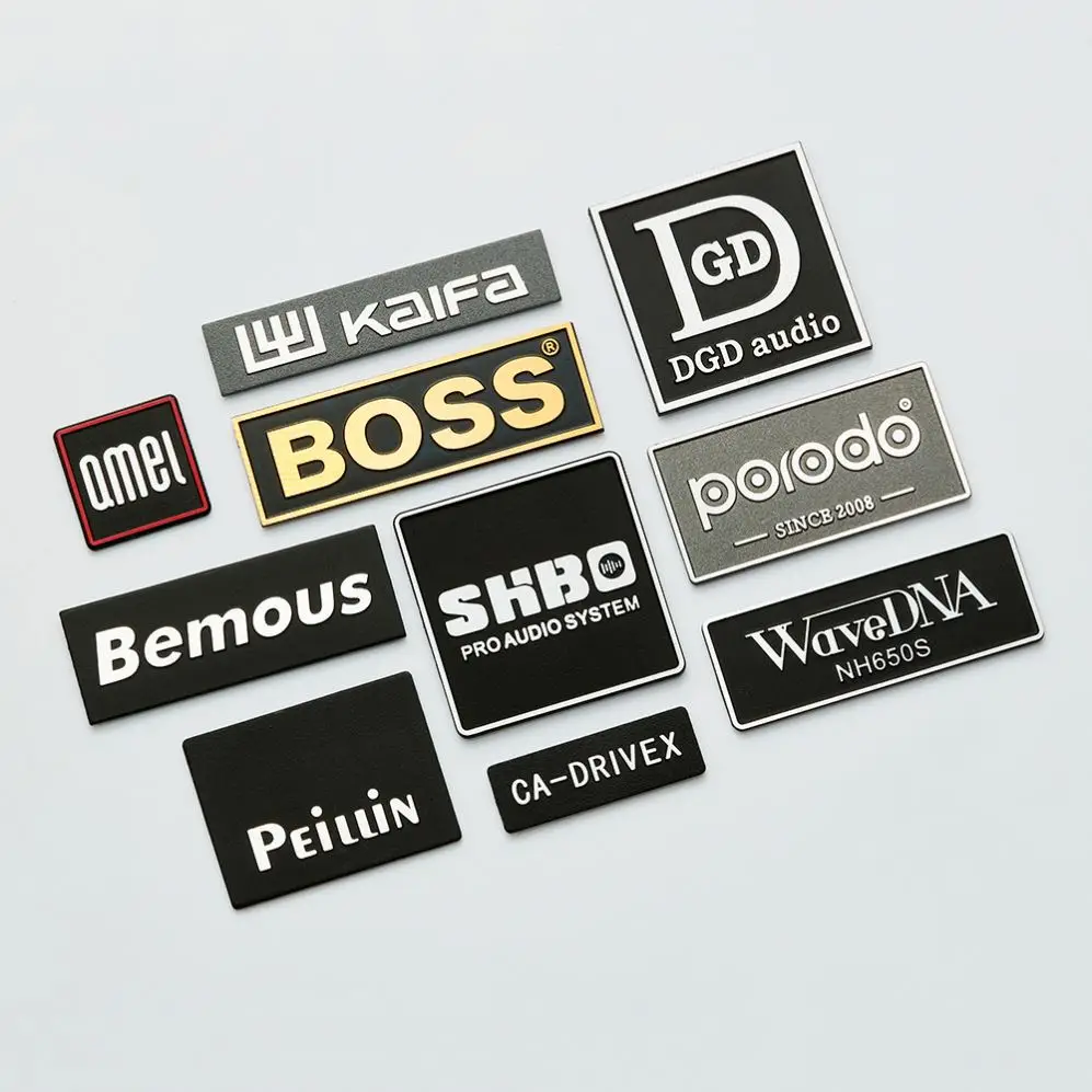 Anodized Business Metal Signs