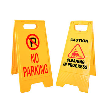 Product Description: Metal and Plastic Warning Signs – Ensuring Safety and Clarity