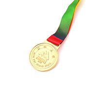 Gold Plated Classic Wheat Spike Medal