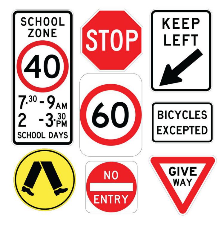 Warning Traffic Sign